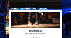 Desktop Screenshot of carlyciarrocchi.com